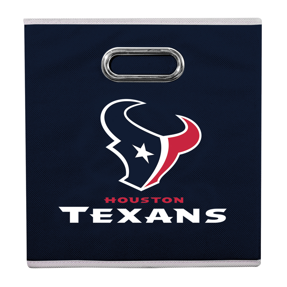 Franklin Sports NFL Houston Texans Collapsible Storage Bin