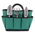 thumbnail image 5 of Garden Tote Garden Storage Box 8 Pockets Garden Bag Garden Tool Bag (tools Not Included - Dark Green), 5 of 5