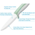 Premium Ceramic Knife 4 inches, Kitchen Paring Knife Ultra Sharp