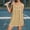 B179 Khaki womens summer dresses clearance under $5, variant on Women Dresses under $10! Xqxayjr Workout Gym Tennis Dresses for Women Summer Sleeveless Boat Neck Color Block Athletic Mini Tank Dress Petite Loose Fit Sundres
