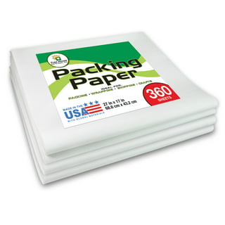 Pen+Gear 22 in. x 22 in. White Packing Paper for Moving & Shipping, 50  Sheets 