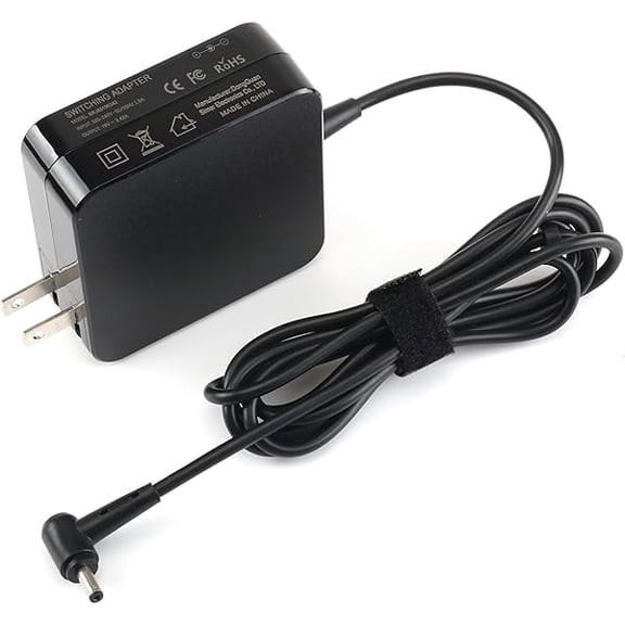can Charger Compatible with Asus Laptop 65W/45W AC Adapter, Round Tip 4.0×1.35mm Power Supply for Asus WH31/RS51/NH77 Series