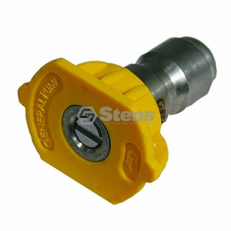 General Pump Nozzle - 15 Degree, Size 4.0, Yellow 1/4