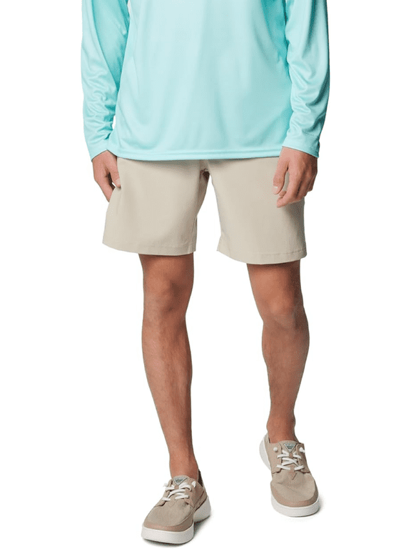 Mens PFG Grander Marlin Iii Offshore Short, Fossil, 38x8