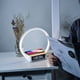 thumbnail image 5 of Lámpara de noche Cargador inalámbrico Lámpara de escritorio LED con reloj despertador, control táctil 3 tonos de luz, lámpara de mesa de carga inalámbrica, 5 of 5