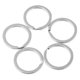 thumbnail image 1 of Llavero dividido 50 piezas Sunnimix hallazgos artesanales plata, 1 of 8