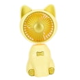 thumbnail image 3 of Ventilador de escritorio portátil USB Recargable Ventilador de verano Ventilador eléctrico Ventilador personal Mini ventilador para mesa Camping Dorado BLESIY Ventilador pequeño, 3 of 6