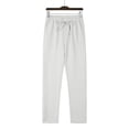 thumbnail image 4 of Men's Summer Casual Trousers Loose Fit Everyday Comfort Lightweight Breathable Long Pants for Daily Leisure Wear Men's Comfortable Lightweight Hiking Pants Kids Pull On Sweatpants, 4 of 4