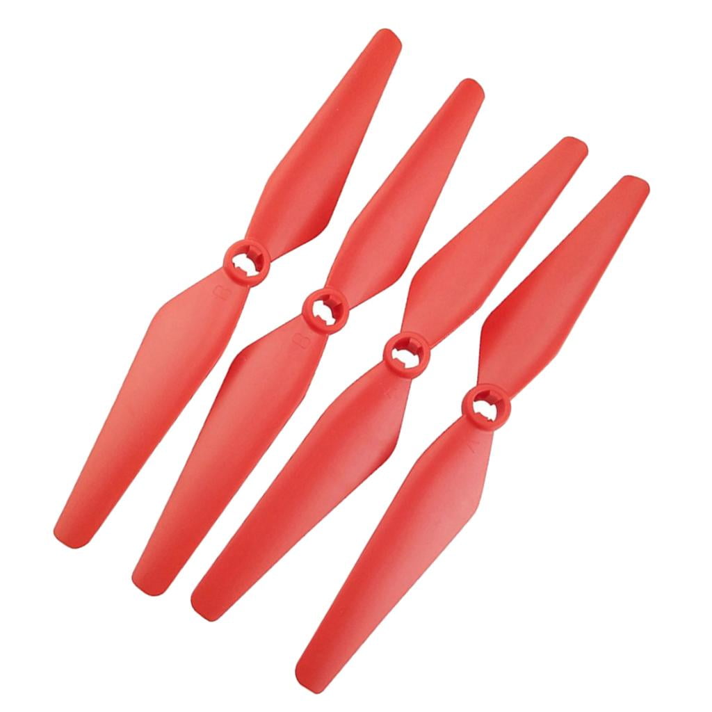 syma x8sw x8sc x8pro rc drone spare parts Red Paddle fan propeller blades 