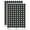 Black, variant on Level Up 8 Bit Digital Text Round Sticker Set - Yellow - Matte Finish - 0.50" Size