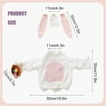 thumbnail image 3 of TIELUTT Easter Bunny Themed Goose Suitable for 23 Inch Tall Concrete Pet Clothes Hangers for Small Dogs Pet Clothes Closet Pet Clothes for Small Dogs Male Pet Clothes for Large Dogs Pet Clothes Rack, 3 of 5