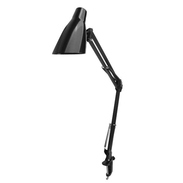Lámpara de Escrito de metal, Lámpara de escritorio lideró con brazo oscilante con abrazadera, iluminación USB 3, 10 Brillo, Lámparas de Escrito de Lectura para el
