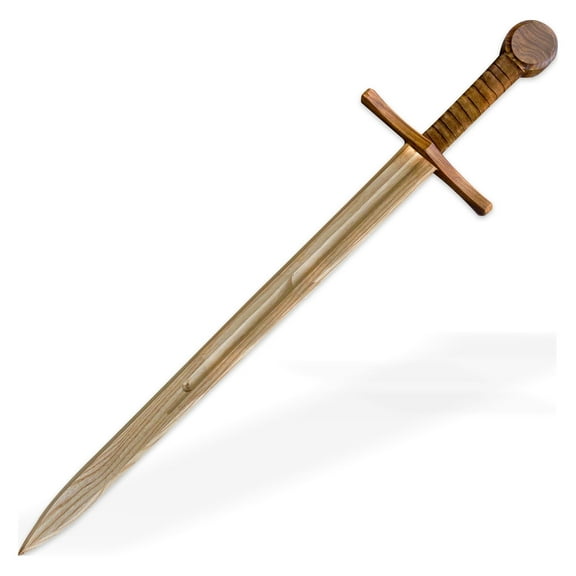 Armory Replicas Medieval Replica Crusader Knight Sword Steamed Beech Wood, 34.75 Inches