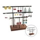 thumbnail image 3 of Organizador de soporte de pendientes de Metal sólido con soporte desmontable para la del perno prisionero de oreja accesorios para Base negra + Fernando Organizador Porta Pendientes, 3 of 7