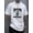 White, variant on Men's Breathable Cotton Tee Letter Printed Loose Fit Classic Round Neck T-Shirt Summer Graphic Tops White M