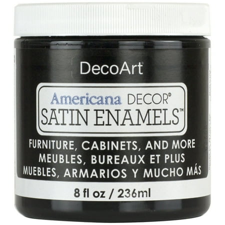 DecoArt Americana Decor 8oz Satin Enamels Paint for Cabinets & Furniture