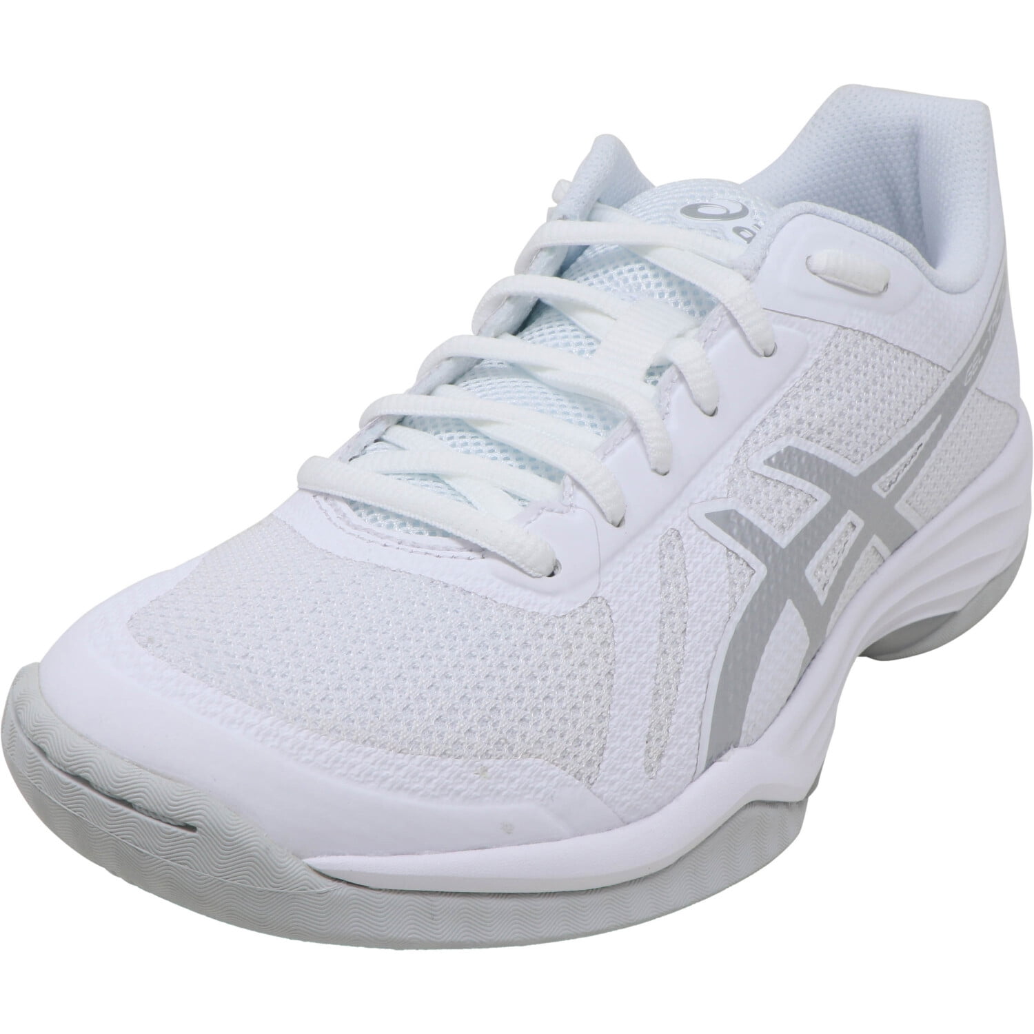 Asics Women's Gel-Tactic White / Silver Ankle-High Tenni - 7M - Walmart.com