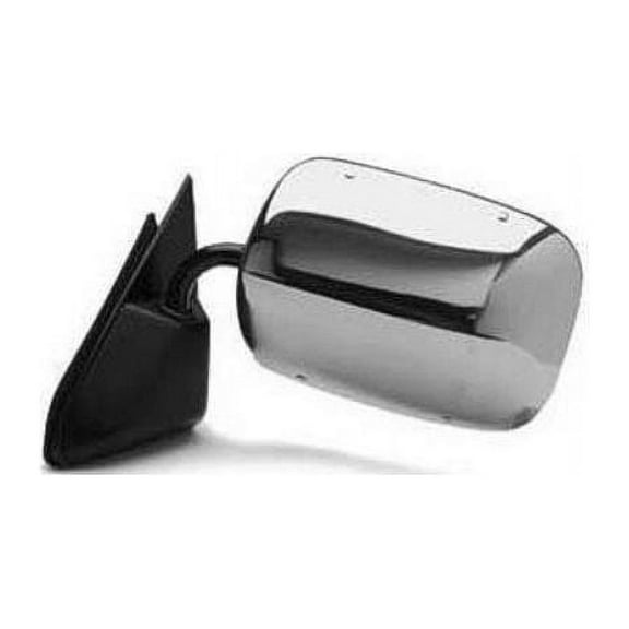 Left Driver Side Mirror - Compatible with 1992 - 1999 Chevy K1500 Suburban 1993 1994 1995 1996 1997 1998