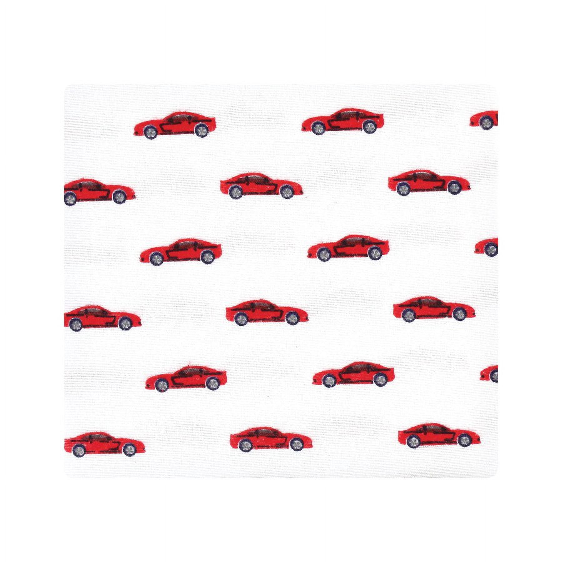 Hudson Baby Unisex Baby Cotton Poly Flannel Receiving Blankets, Going Places, One Size