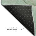 thumbnail image 3 of Addison Rugs Mayfield Washable Transitional Watercolors Teal Rectangle Rug, 5' x 7'6", 3 of 6