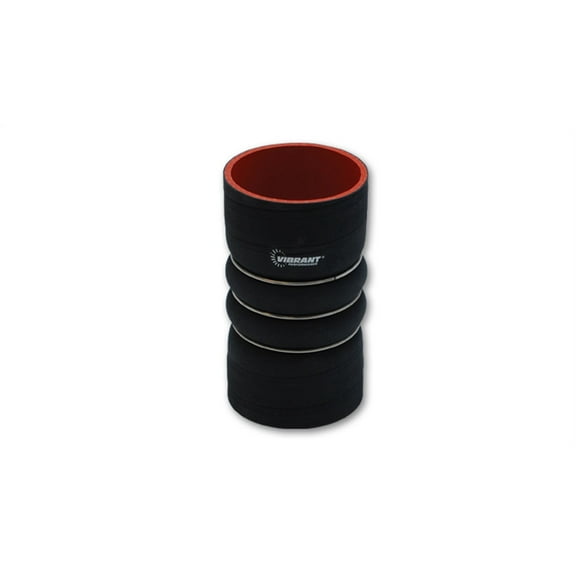 Vibrant Performance 11821 VIB11821 4PLY ARAMID REINFORCED HUMP HOSE CONNECTOR WITH 3 REINFORCEMENT RINGS