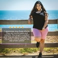 thumbnail image 6 of Stretch Is Comfort Women's Pack of 2 Oh so Soft Bike Shorts | Adult Small- 7x, 6 of 7