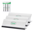 thumbnail image 1 of FOSHIO 6 Inch Rubber Squeegee for Kitchens, Glass, Shower and Car Windows, Pack of 3 (White), 1 of 4