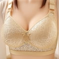 thumbnail image 3 of Eashery Womens Bra No Underwire Breathable Padded Bra A 肤色:36 80, 3 of 5