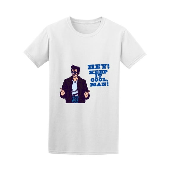 Stay Cool Rockabilly Man Tee Men's -Image by Shutterstock