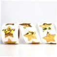 thumbnail image 2 of 2 rollos Etiquetas Adhesivas de Autoadhesivas para Invitación de Boda Pegatinas de Estrella para Regalos y Embalaje Multiusos para Manualidades y Fiestas, 2 of 4