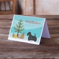 thumbnail image 2 of Scottish Terrier Merry Christmas Tree Greeting Cards and Envelopes Pack of 8, 2 of 2
