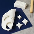 thumbnail image 3 of 10 Pack: White Glitter Oven Bake Clay Effects by Craft Smart, 3 of 3