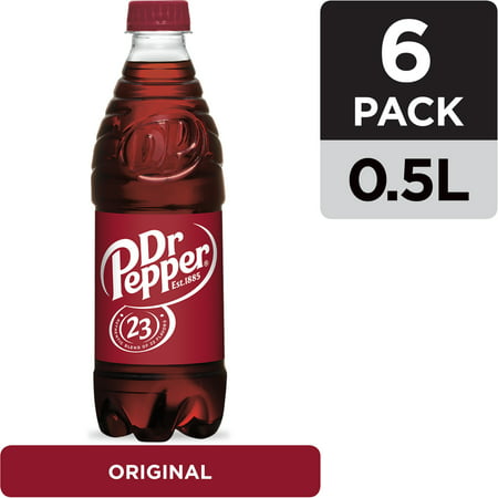 UPC 078000003864 product image for Dr Pepper Soda, .5 L bottles, 6 pack | upcitemdb.com