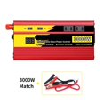 thumbnail image 1 of Modified Sine Wave Inverter 3000W Car Power DC12V24V and AC V Auto Converter Transformer ,Easy to Operate, 1 of 6