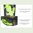 thumbnail image 4 of Advancent Bolsa de natación impermeable de 15/20L/30L, de saco seco, colores de camuflaje, pesca, canotaje, kayak, almacenamiento, bolsa de Deportes acuáticos camuflaje verde 19 x 55 cm, 4 of 6