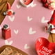 thumbnail image 5 of CaiYueKe Valentine's Day Table Runner Heart Themed Dining Table Decor for Wedding Anniversary Party Decoration Romantic Dinner Tablecloth Home Living Room Kitchen Decorations, 5 of 6