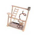 thumbnail image 4 of Escalera para parque infantil para loros, corral para trepar, percha de ejercicio, juguetes para loros, cacatúas, accesorios para jaulas, agapornis,, 4 of 9