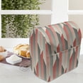 thumbnail image 3 of Abstract Stand Mixer Cover, Rhythmic Rising Vertical Stripes in Retro Color Tones Illustration, Kitchen Appliance Organizer Bag Cover with Pockets, 5 Quarts, Dark Coral Ivory, by Ambesonne, 3 of 4