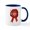 White/Navy Inside, variant on CafePress - A Product Of Georgia Mugs - 11 oz Ceramic Mug - Novelty Coffee Tea Cup