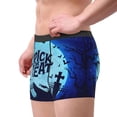 thumbnail image 2 of Uemuo Halloween Trick Or Treat Pattern Men's Boxer Briefs,Trunk Anti-Chafing,Comfortable, Durable, and Stylish Underwear-Medium, 2 of 9