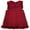 Red, variant on Gunia Birthday Dress For Girls Winter Vest Casual Outfit 2-8 Years Old Autumn Fall Fashion Toddler Girl Dresses,Red 3-4 Years