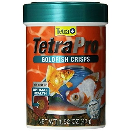 Tetra TetraPRO Goldfish Crisps Fish Food, 1.52 oz