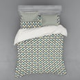 thumbnail image 2 of Ambesonne Retro Bedding Set 3 Pcs, Bold Circles Polka Dots, Twin XL, Multicolor, 2 of 3