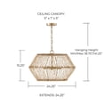 thumbnail image 2 of Capital Lighting - Wren - 4 Light Pendant In Coastal Style-15.25 Inches Tall and, 2 of 5