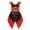 Black&Red, variant on YEAHDOR Infant Baby Girls Circus Ringmaster Costume Sequined Romper Halloween Christmas Party Outfit Black&Red 12-18 Months