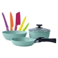 thumbnail image 1 of Batería de Cocina JADECOOK Jade Smart Recubrimiento Antiadherente Mangos Desmontables Tapa y Set de, 1 of 9