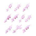 thumbnail image 3 of 10 juegos de tirachinas de dinosaurio de goma, juguetes de juego de fiesta, juguete elástico de dinosaurio, juegos de animales voladores para carnaval Violeta BLESIY Tirachinas de dedo, 3 of 8
