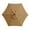 Khaki, variant on Ovzne Beach Khaki Patio Umbrella Canopies, UV Protection