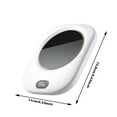 thumbnail image 3 of Wireless USB Green Desktop Coffee Warmer - 3 Temperature Levels, 55°C Max, 3 of 6