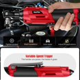 thumbnail image 4 of Cordless Electric Ratchet Wrench Kit, 0-2300 RPM 3/8 Inch Power Ratchet Wrench with Variable Speed Trigger 2X 1.5Ah Li-Ion Batteries, 7 Soc, 4 of 9